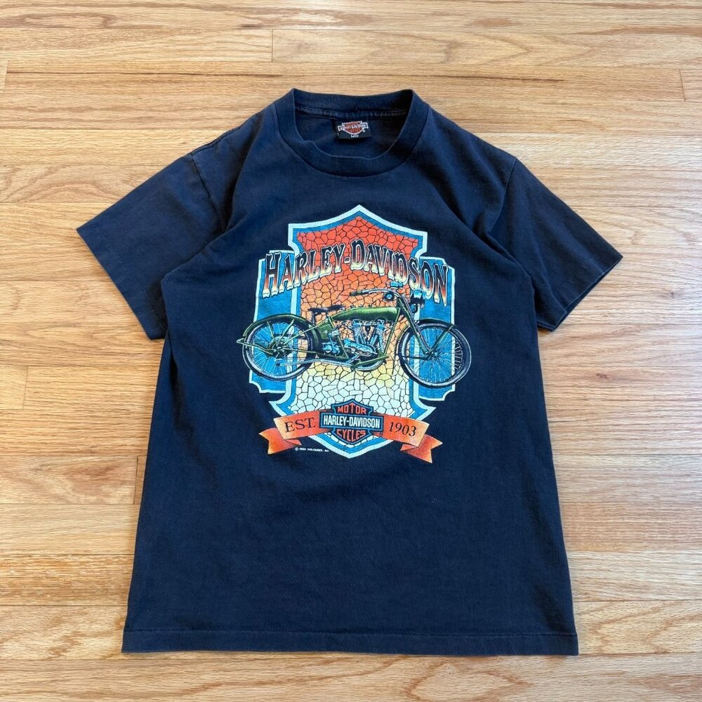 Vintage 1990 Harley Davison Single Stitch T-Shirt